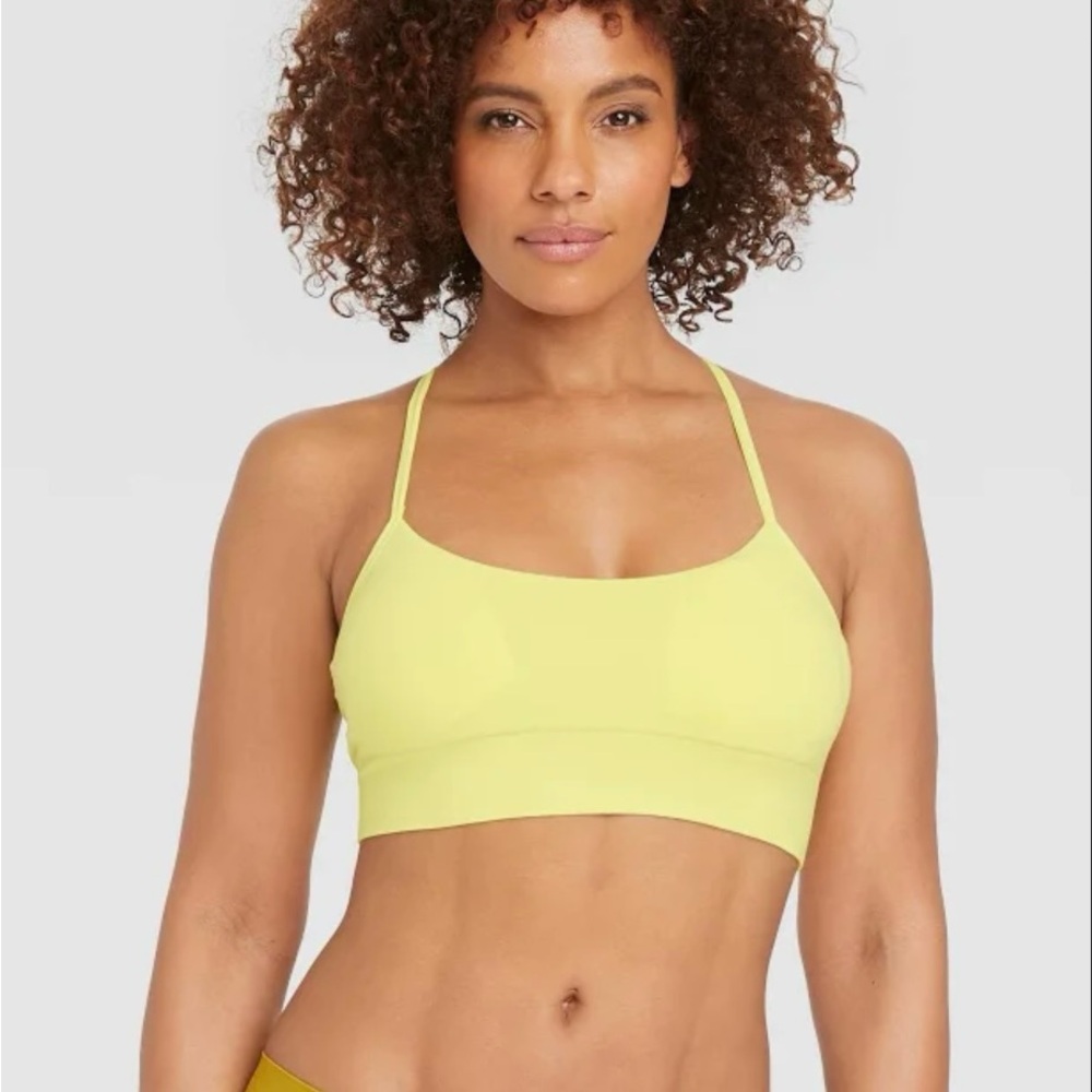 Auden Women’s Seamless Cotton Bralette Large